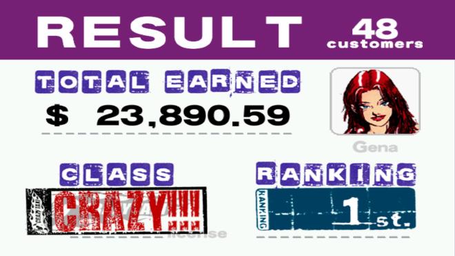 My crazy taxi high score, over twenty-three-thousand